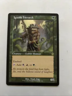 MTG Ignoble Hierarch x1 1x retro Modern Horizons 2 Regular Rare english NM - Image 1