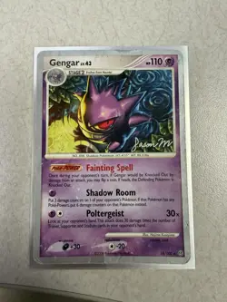 Gengar 18/100 (Jason Martinez) 2009 World Championship Decks Rare Pokemon TCG - Image 1
