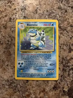 Blastoise 2/102 Base Set Holo Rare NM - Near Mint - Vintage 1999 Pokemon TCG - Image 1