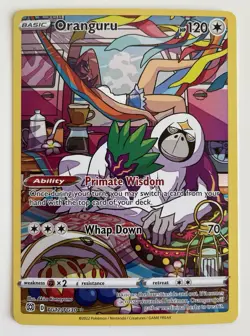Oranguru TG12/TG30 Pokemon TCG Brilliant Stars Trainer Gallery Holo LP - Image 1