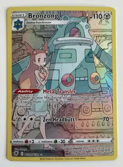 Bronzong TG11/TG30 Pokemon TCG Astral Radiance Trainer Gallery Holo LP - Image 1