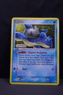 Lapras 8/92 Pokemon TCG Legend Maker Holo Rare Stamped - Image 4