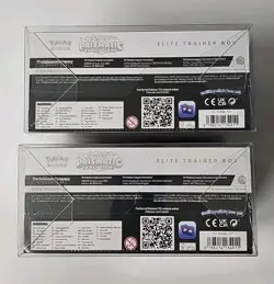 2 Pokemon TCG Scarlet & Violet Prismatic Evolutions ETB Elite Trainer Box SEALED - Image 2