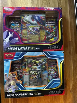 Pokemon Tcg - Mega Latias Ex Box + Mega Kangaskhan Ex Collection Box Bundle - Image 1