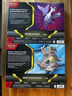 Pokemon Tcg - Mega Latias Ex Box + Mega Kangaskhan Ex Collection Box Bundle - Image 2