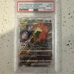 Pokemon TCG Charizard VSTAR SWSH262 Sword & Shield Holo Black Star Promo PSA 8 - Image 1