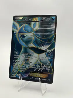 Pokemon Glaceon EX (Full Art) Ultra Rare XY- Fates Collide 116/124 HP/Damaged - Image 2