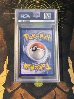 Pokemon M Houndoom EX 154/162 Breakthrough Full Art PSA 1 - Image 2