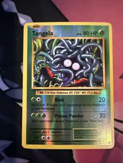 Pokemon TCG XY Evolutions LP Reverse Holo Tangela 8/108 - Image 1