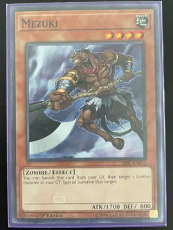 Yu-Gi-Oh! TCG Mezuki SR07-EN012 1st Edition (Near Mint) - Image 1