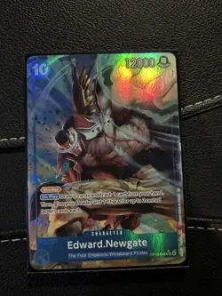 Edward Newgate Alternate Alt Art SR OP13-042 Carrying On His Will One Piece TCG - Image 1