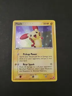 MP Plusle 6/12 Holo EX Trainer Kit 2 Pokemon Card - Image 1