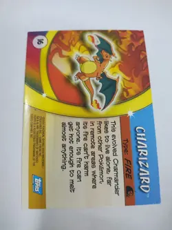 Charizard Pokemon Advanced Challenge Topps TCG Card 2004 #16 - Image 2