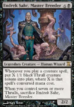 ENDREK SAHR, MASTER BREEDER X4 4 4X Time Spiral MTG Magic Cards DJMagic - Image 1
