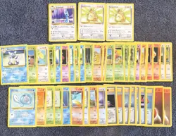 40+ Base Set 2 Pokemon NM Card Lot - 3 Rares - WOTC Vintage - Image 1
