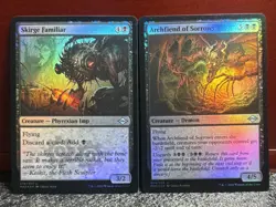 MTG MH2 {{ Skirge Familiar }} #276/303~Foil~+Bonus Card~L@@K - Image 1