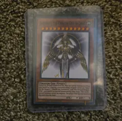 Yugioh Card Japanese Creator God of Light Horakhty Holactie YGOPR-JP001 - Image 1