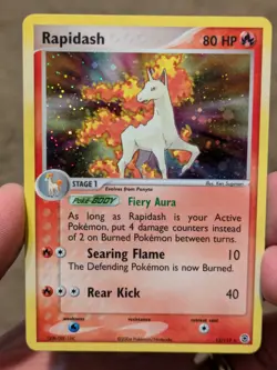Rapidash - 13/112 EX Fire Red Leaf Green - Holo Rare Pokemon Card - LP - Image 1