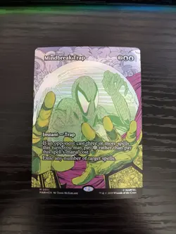 Mindbreak Trap M 0011 Mythic Borderless FOIL MTG Spiderman Card - Image 1