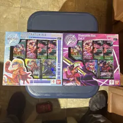 One Piece Card Game Illustration Box Vol. 3 & Vol. 4 Bundle – Factory Sealed - Image 1