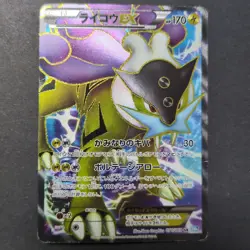 Pokemon Card Raikou EX SR 071/069 BW4 Dark Rush Japanese Holo Super Rare - Image 1
