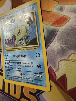 Gyarados 6/102 Base Set Unlimited Holo Rare Pokemon Card WOTC - Image 2