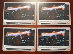 Godzilla Card Game TCG EBP01-079 UC Uncommon Gravity Beam x4 Playset - Image 1