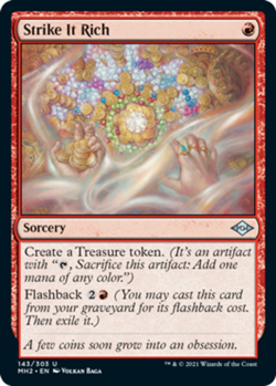 x1 Strike It Rich U MTG Modern Horizons 2 M/NM, English - Image 1