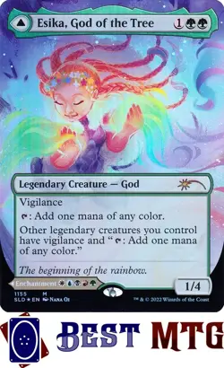 Magic The Gathering MTG Esika, God of the Tree // The Prismatic Bridge 1155 Foil - Image 1