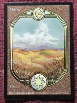 Vintage MTG Plains Unglued 84/94 Regular Basic Land Magic The Gathering NM - Image 1