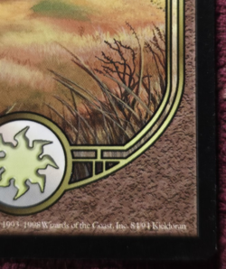 Vintage MTG Plains Unglued 84/94 Regular Basic Land Magic The Gathering NM - Image 4