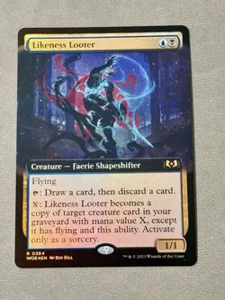 Likeness Looter Extended Art Foil MTG NM - Image 1