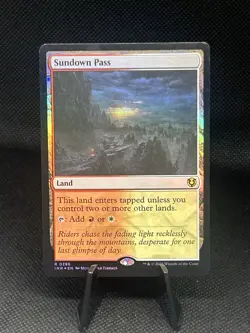 Sundown Pass Innistrad Remastered Foil - Image 1
