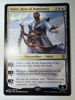 Teferi, Hero of Dominaria, MTG, Dominaria, Magic the Gathering, 207 LP - Image 1