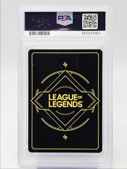JINX 2025 LEAGUE OF LEGENDS RIFTBOUND OVERNUMBER PSA 10 Q1980 - Image 2