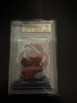 One Piece CCG Buggy Azure Sea's Seven 3rd Anniversary SILVER OP09-051 BGS 10 JP - Image 2