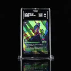 Disney Lorcana Scar - Vengeful Lion Enchanted Graded TAG 9 212/204 - Image 1