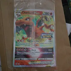 *New & Sealed* Pokemon Charizard VSTAR JUMBO OVERSIZED Game Exclusive Promo Card - Image 1