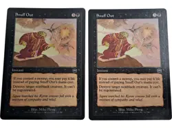 Magic The Gathering Snuff Out Instant Card Lot Collectible T2160 HS1 - Image 1