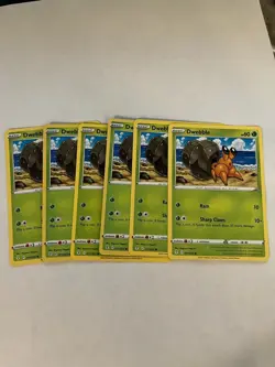 2021 Pokemon Dwebble Basic "6- Card lot" # 011/203 - Image 1