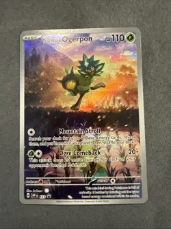 Teal Mask Ogerpon 123 Sv: Scarlet & Violet Promo Cards Holo - Image 1
