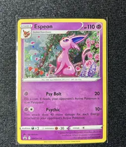 Espeon SWSH174 SWSH: Sword & Shield Promo Cards Holo NM - Image 1