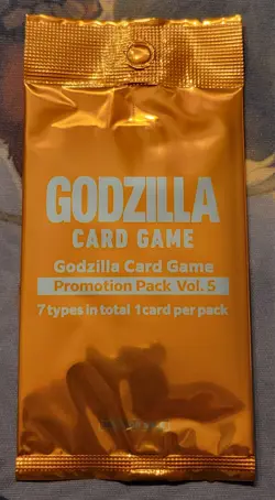 20x Godzilla Card Game Promotion Pack Vol. 5 (English) *FACTORY SEALED* NEW - Image 2
