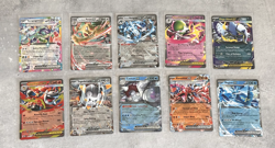 Pokemon EX Ultra Rare Card Lot 10 Cards NM Mixed Sets Binder Collection - Image 1