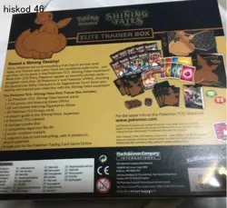 Pokemon Eevee Game Card Shining Fates Elite Trainer Box Factory Sealed Japan New - Image 2