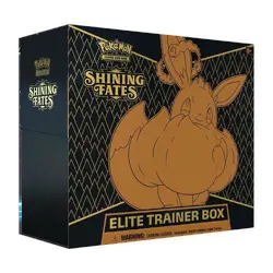 Pokemon Eevee Game Card Shining Fates Elite Trainer Box Factory Sealed Japan New - Image 3