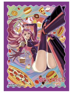 Bandai One Piece Official Card Sleeves TCG+ Store Edition Vol. 5 Bonney 70ct - Image 1