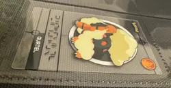 Merlin Pokemon Magic Message Karte/Cards 2006 Qurtel Deutsch - Torkoal German - Image 3