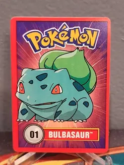 Bulbasaur 01 1998 Official Nintendo Pokemon Promo Card - Image 1