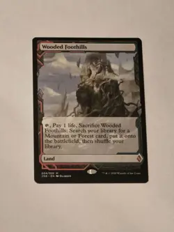 Wooded Foothills - Zendikar Rising Expedition - Near Mint - MTG - Image 1